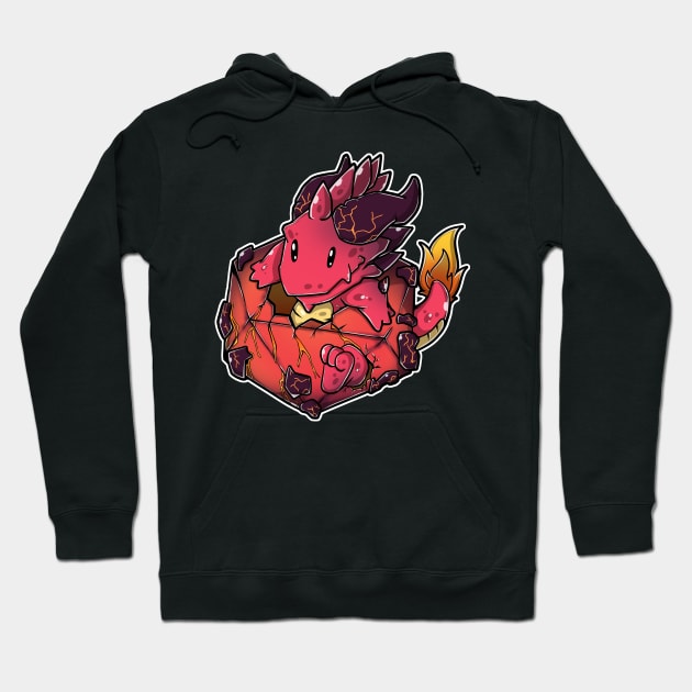 Baby Lava Dragon Hoodie by MimicGaming